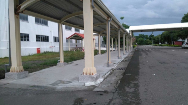 本田汽車廠區風雨走廊工程